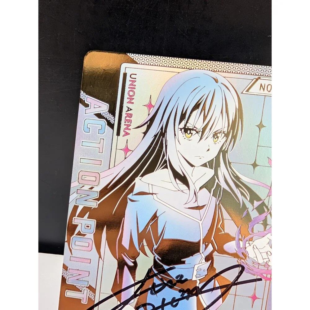 Rimuru Tempest Union Arena Action Point UE20BT/TSK-1-AP01* NO.01 Autographed #18